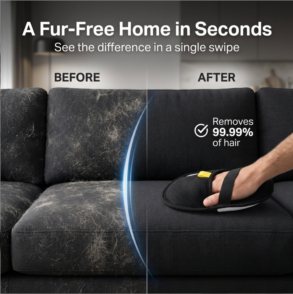 Lazy Lola™ Pet Fur Removal Glove